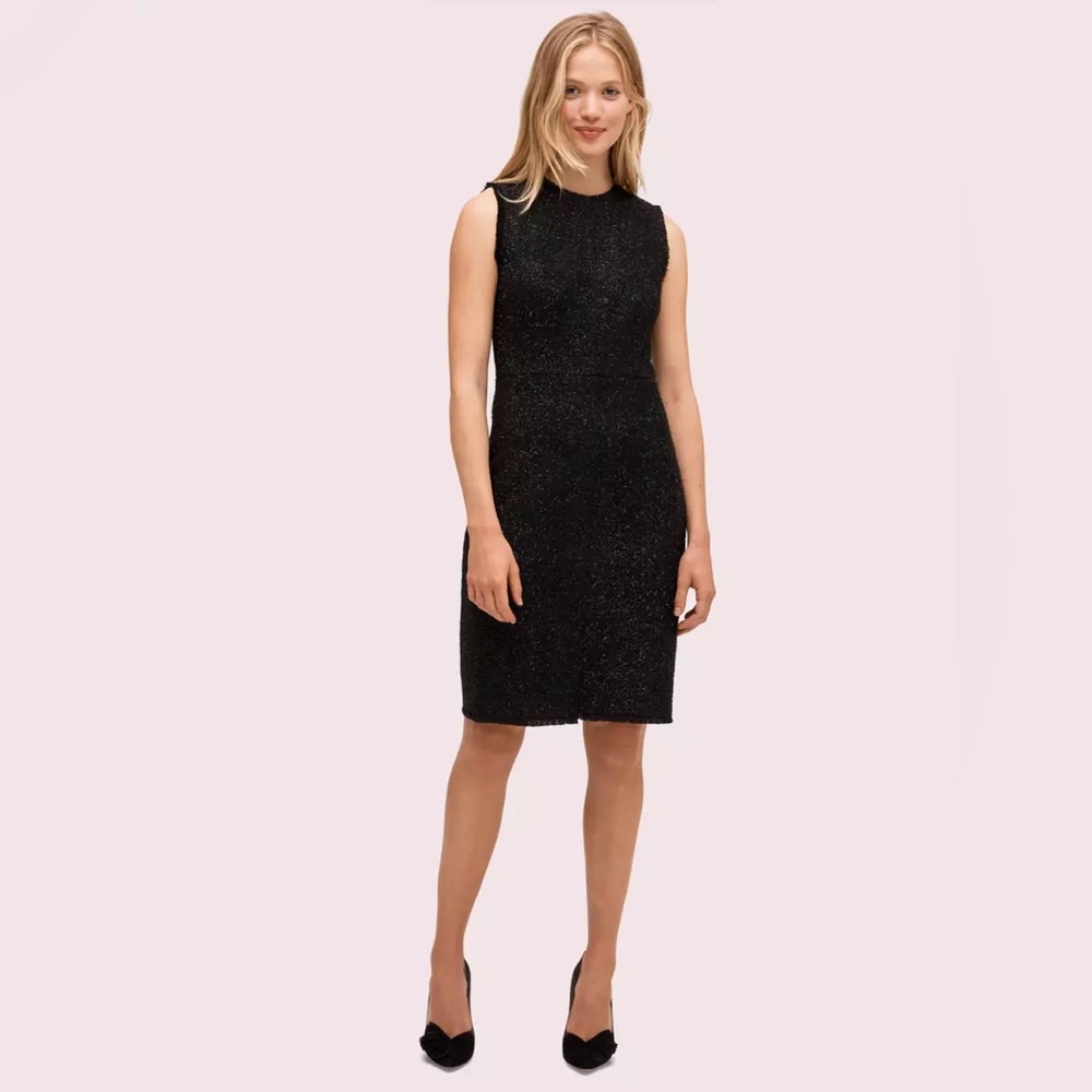 Kate Spade Tinsel Tweed Dress Size 8
